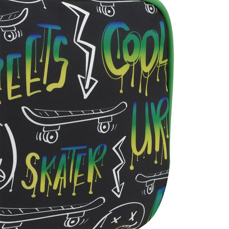 Ранец ArtSpace Junior "Skater" 37*28*21см, 1 отделение, 3 кармана, анатомическая спинка 