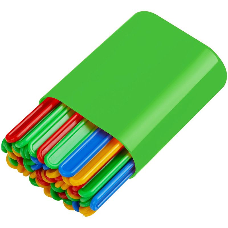 Набор счетных палочек СТАММ, 50шт. в пенале, ассорти 