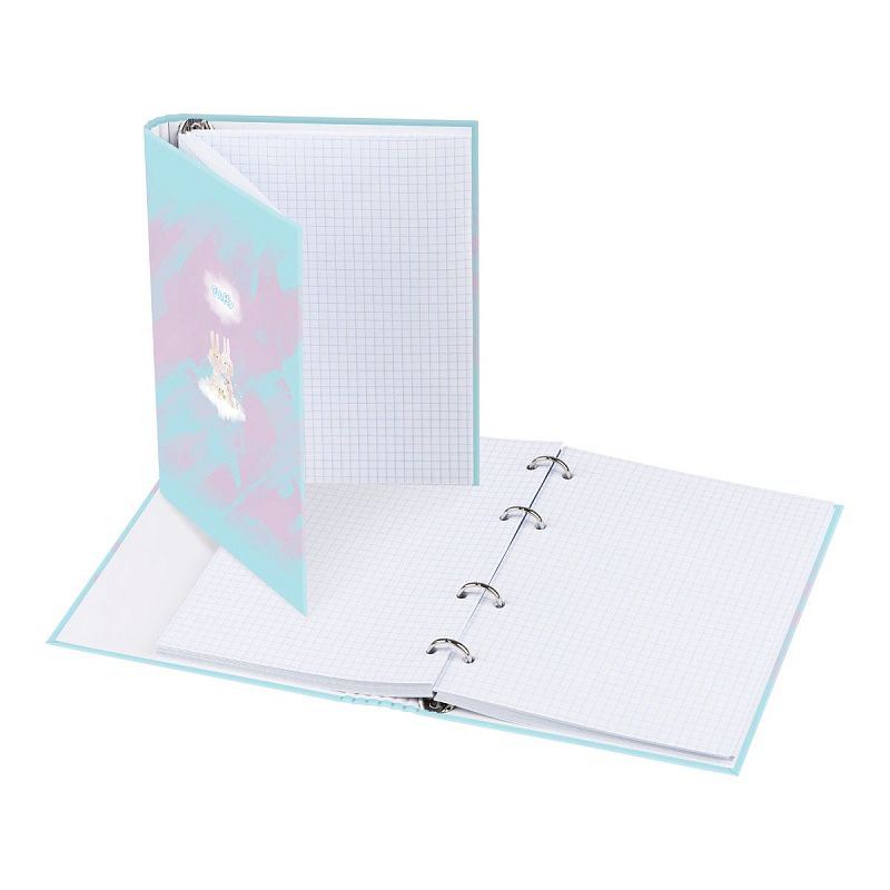 Тетрадь на кольцах А5, 160л., BG "Fluffy", матовая ламинация