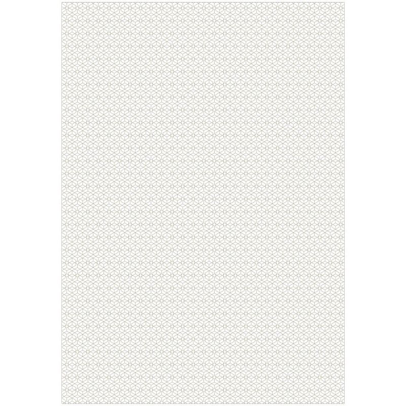 Упаковочная бумага глянц. 70*100см, MESHU "Pattern on white", 80г/м2, ассорти 5 дизайнов