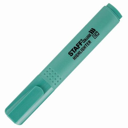 Набор текстовыделителей 4 ПАСТЕЛЬНЫХ ЦВЕТА, АССОРТИ, STAFF College "STICK PASTEL", линия письма 1-4 мм, скошенный наконечник, 152531 