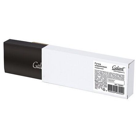 Ручка подарочная шариковая GALANT "TINTA MARBLE", корпус коричневый, золотистые детали, узел 0,7 мм, синяя, 143501 