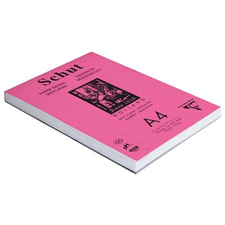 Скетчбук для эскизов и зарисовок 70л., А4 Clairefontaine "Petit Grain", на склейке, среднее зерно, 180г/м2,