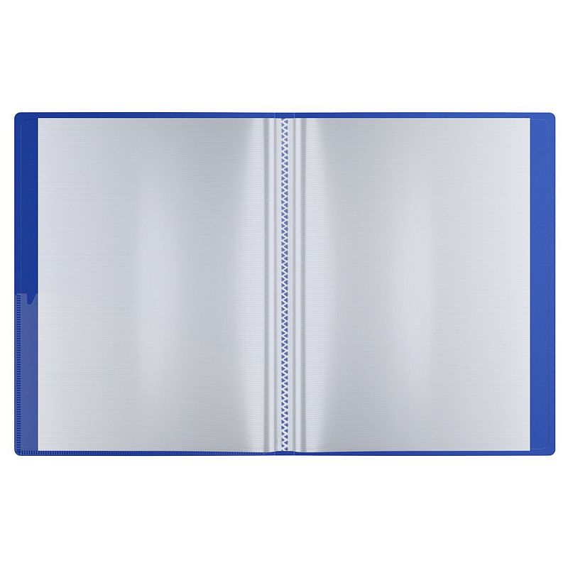 Папка с 20 вкладышами Berlingo "Your Way" А4, 17мм, 600мкм, синяя, с внутр. карманом 