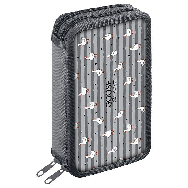 Пенал 2 отделения, 190*110 ArtSpace "Geese", ламинированный картон