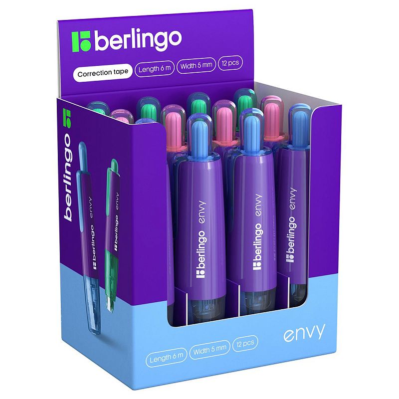 Корректирующая лента Berlingo "Envy", 5мм*6м