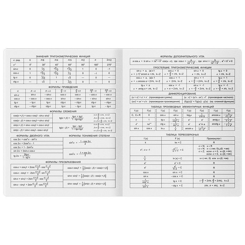 Комплект (13 шт.) предметных тетрадей 48л. BG "В гранях разума", матовая ламинация