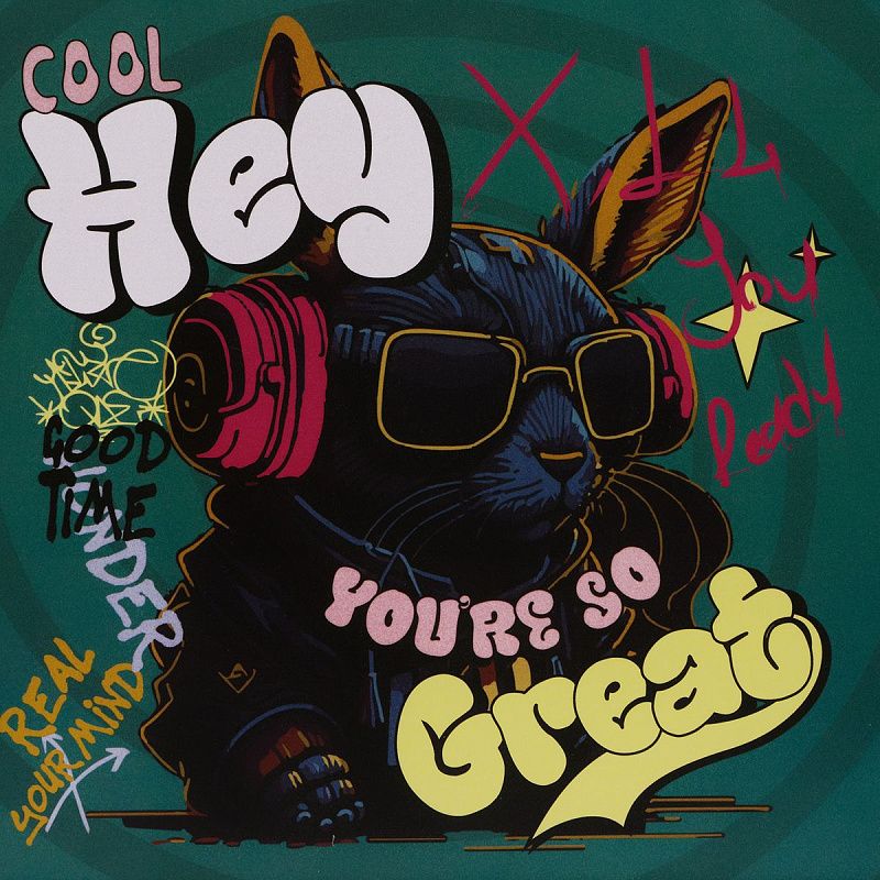 Папка для труда 2 отделения, А4, ArtSpace "Cool me", пластик, на молнии 