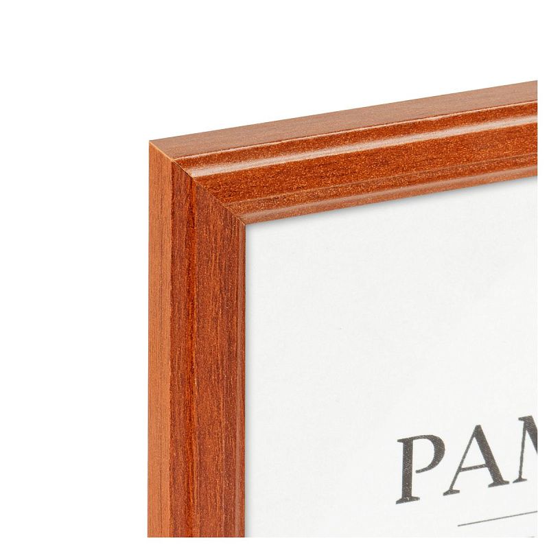 Рамка деревянная 21*30см, OfficeSpace, №1, акриловое небьющееся стекло, красное дерево