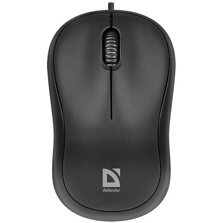 Мышь Defender Patch MS-759, USB, черный, 2btn+Roll