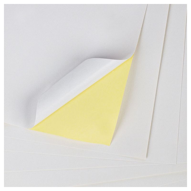 Белая бумага самоклеящаяся А4, Мульти-Пульти, 8л., в папке, "Енот в космосе"