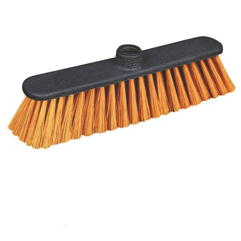 Щетка для уборки AZUR без черенка, ширина 31см, щетина 7см, пластик, еврорезьба, цвет ассорти