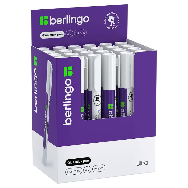 Клей-карандаш Berlingo "Ultra", 06г, ПВП