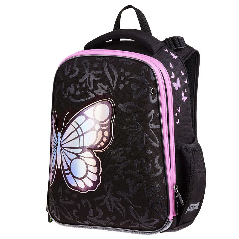 Ранец Berlingo Expert "Butterfly Effect" 37*28*16см, 2 отделения, 2 кармана, анатомическая спинка