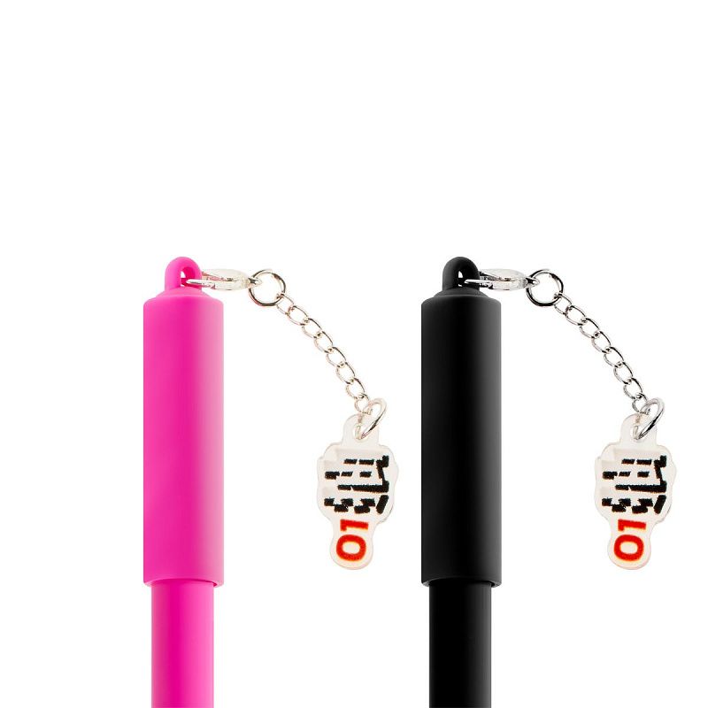 Ручка шариковая MESHU "Anime" синяя, 0,7мм, корпус ассорти, с топпером 