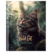 Дневник 1-11 кл. 40л. (твердый) BG "Wild cat", матовая ламинация