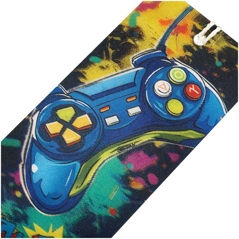 Закладка для книг 3D с линейкой, 150*55мм, ArtSpace "Game", декоративный шнурок 