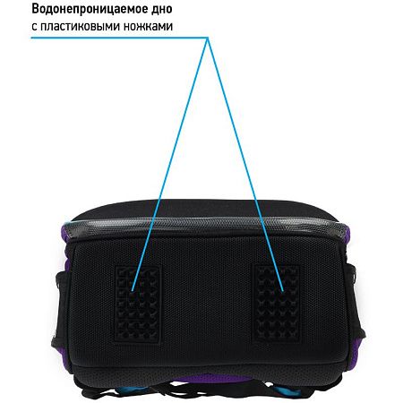 Ранец Berlingo Expert "Sea magic" 37*28*16см, 2 отделения, 2 кармана, анатомическая спинка 