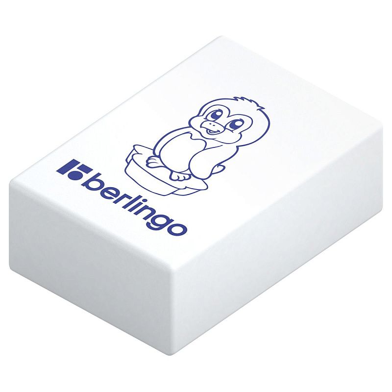 Ластик Berlingo "Animals", прямоугольный, термопластичная резина, 28*18*10мм 