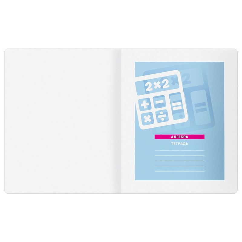 Комплект (12 шт.) предметных тетрадей 48л. BG "Крафт", матовая ламинация