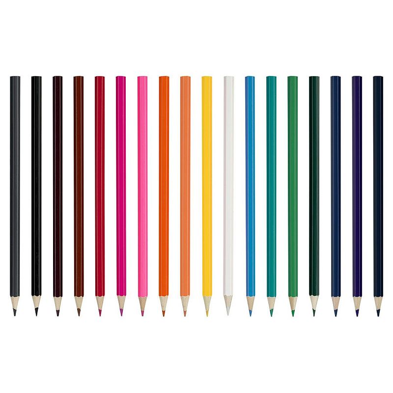 Карандаши цветные ArtSpace "Дракоша", 18цв., шестигранные, заточен., картон. упак., европодвес