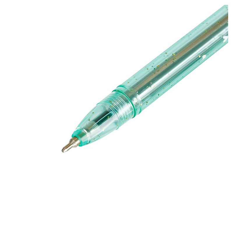 Ручка шариковая MESHU "Star" синяя, 0,5мм, корпус ассорти 