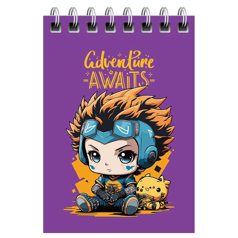 Блокнот А7 40л. на гребне BG "МИКС для мальчиков"