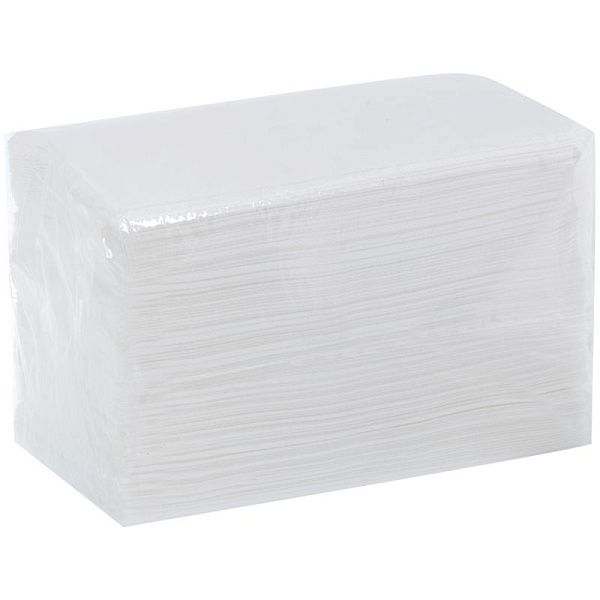 Салфетки бумажные диспенсерные OfficeClean Professional (N4), 1-слойные, 21,6*33см, белые, 225шт.