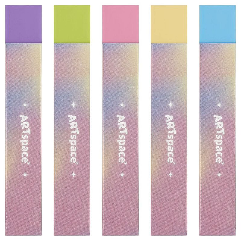 Ластик ArtSpace "Flow", прямоугольный, 84*13*10мм, ПВХ 