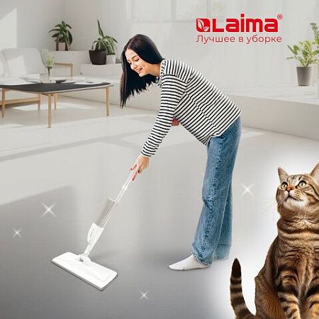 Насадки для швабры из микрофибры с объемным ворсом 41x14 см, 2 шт., LAIMA, 609146