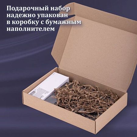 Ручка перьевая GALANT Versus, корпус золотистый, ежедневник недатированный А5 черный, пакет, 880906 