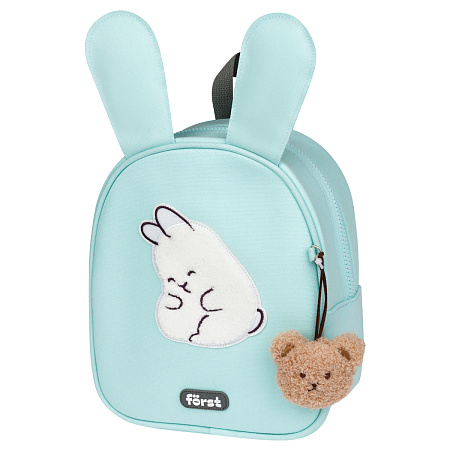 Рюкзак Först F-Kids "Sweet bunny" 25*21*10см, 1 отделение, уплотненная спинка