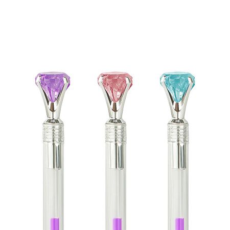 Ручка гелевая MESHU "Diamonds" , радужная, 0,7мм 