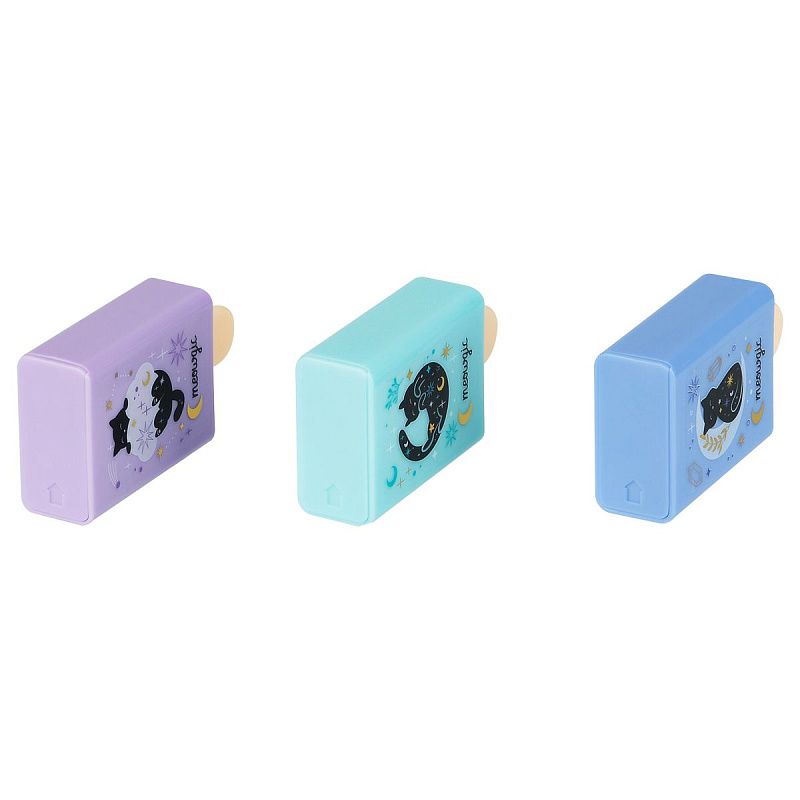 Ластик MESHU "Secret", 35*67*17мм, термопластичная резина, пластиковый футляр 