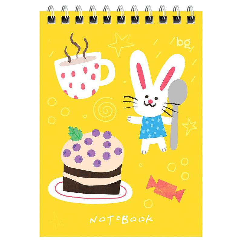 Блокнот А6 60л. на гребне BG "Детская радость"