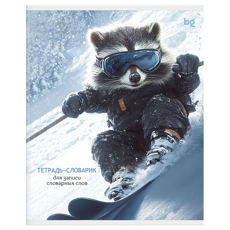 Тетрадь-словарик 16л., А5 для записи словарных слов BG "Словарные приключения"