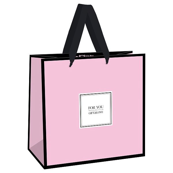 Пакет подарочный 20*20*10см MESHU "Boutique", матовая ламинация