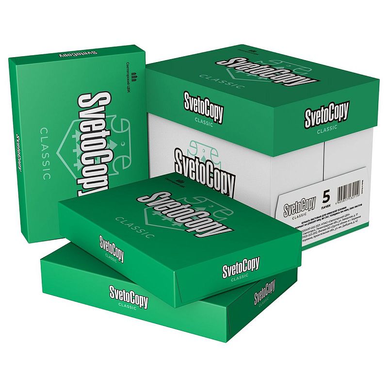 Бумага SvetoCopy "Classic" А4, Марка С, 500л.