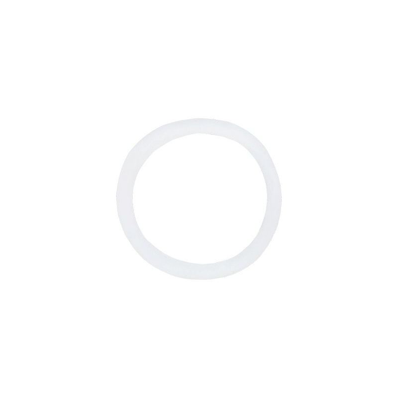 Резинки для волос MESHU "Essence", белые, 6шт., диаметр 4см, европодвес