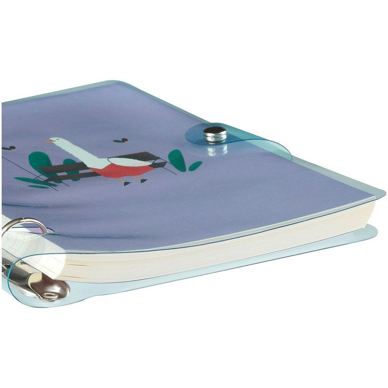 Тетрадь на кольцах 120л., А5, клетка MESHU "Quack-Quack", с пластиковой обложкой