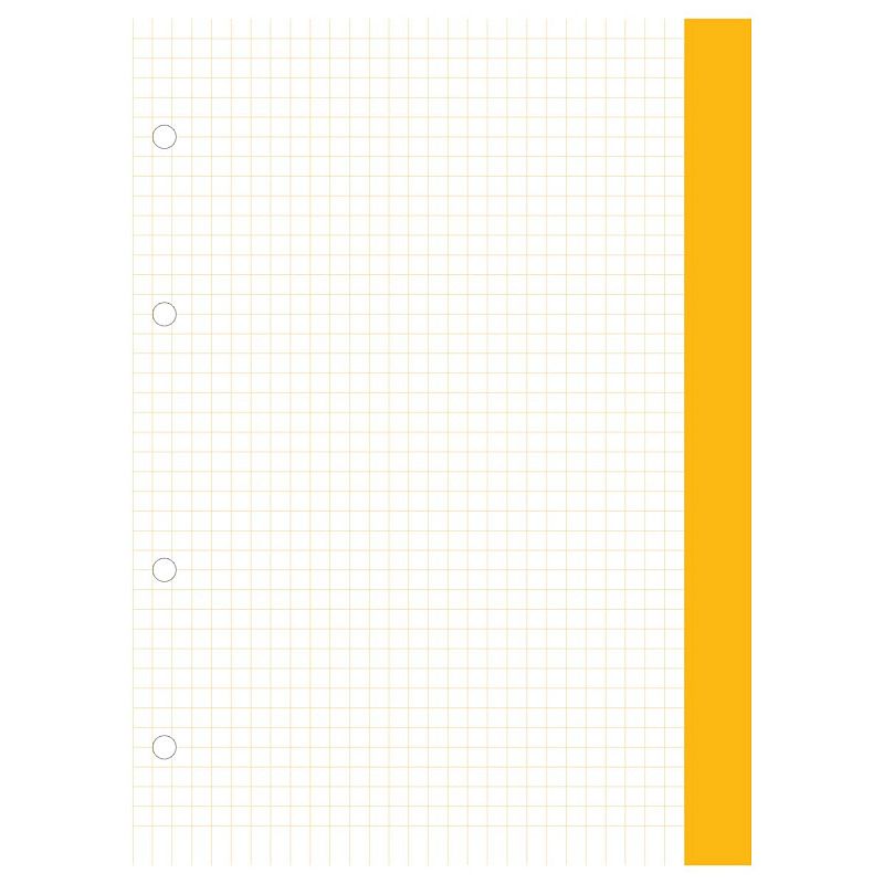 Сменный блок 120л., А4, BG, белый с цветными краями, пленка т/у, с вкладышем