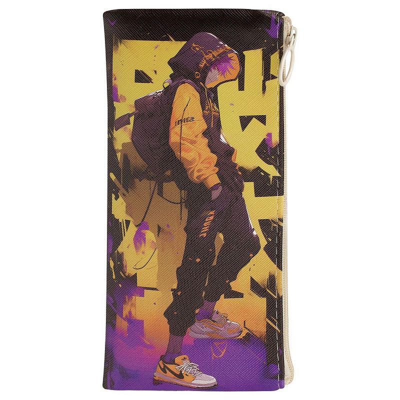 Пенал мягкий 200*100 MESHU "Free", искусственная кожа