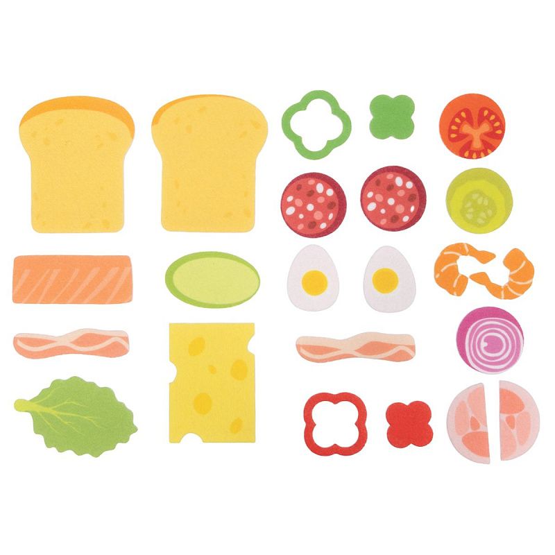 Набор из фетра Десятое королевство "Поварята. Готовим бутерброд", европодвес 