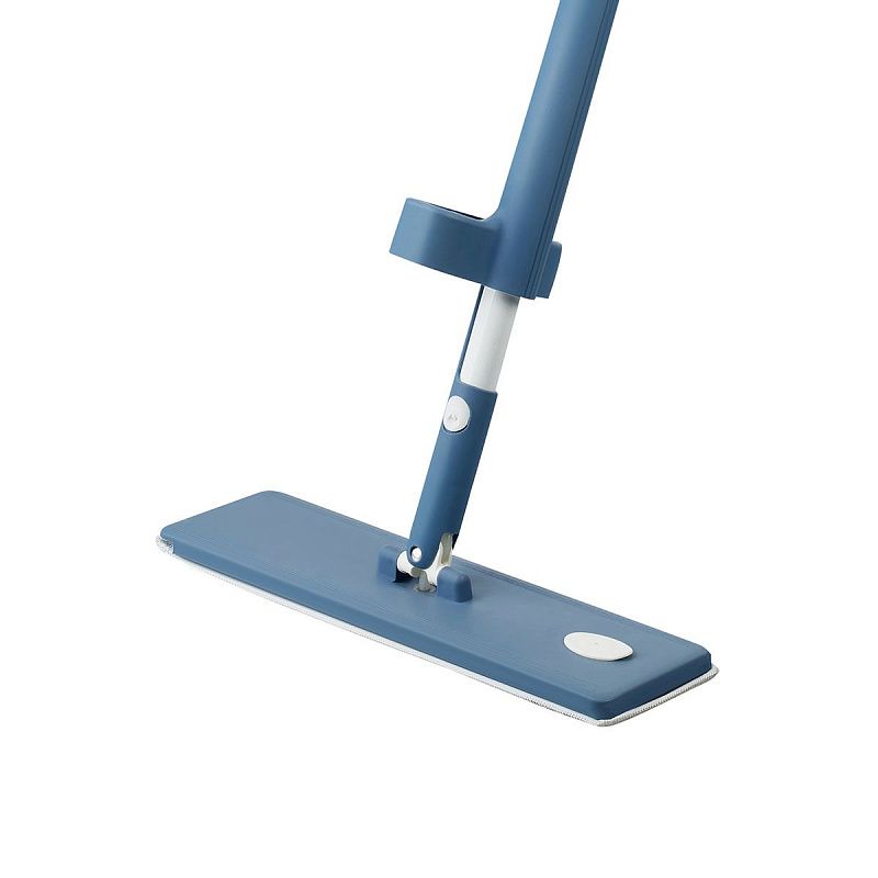 Швабра OfficeClean Professional, с отжимом и распылителем воды, плоский бак для воды, насадка из микрофибры