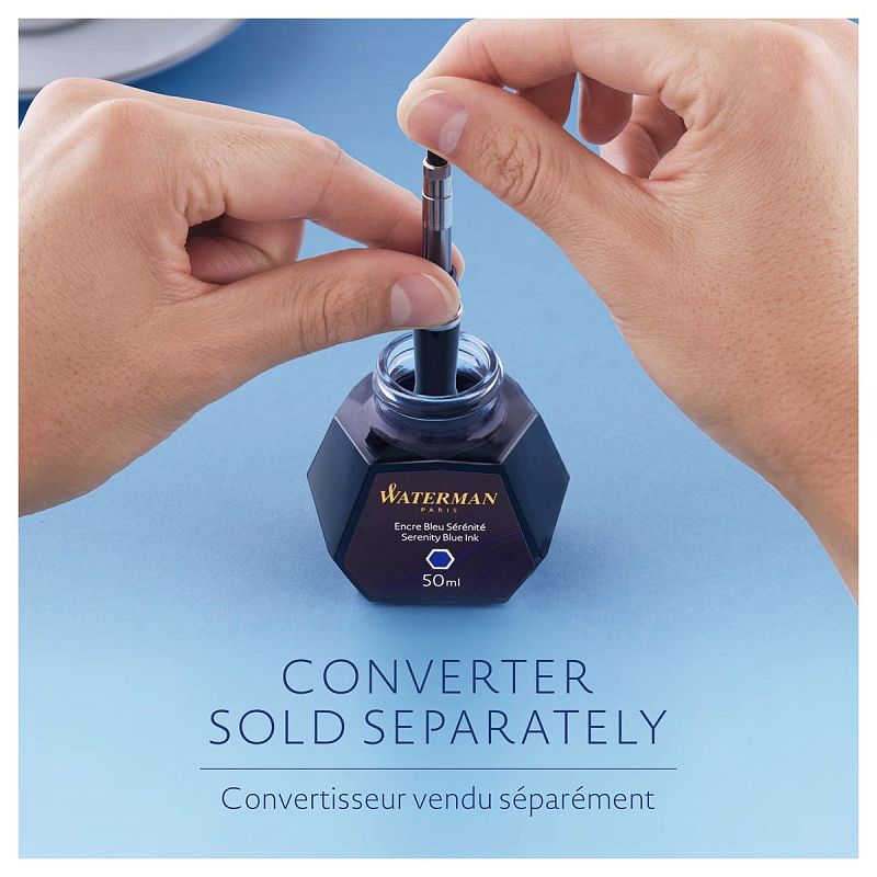 Чернила Waterman черные, 50мл 