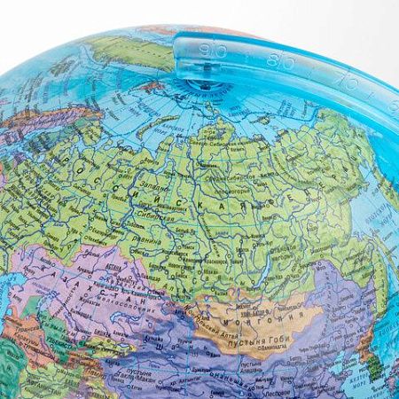 Глобус политический / звездного неба GLOBEN, 25 см, с подсветкой, Ке012500278 