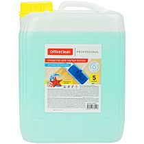 Средство для мытья полов OfficeClean Proffesional "Антибактериальное. Свежесть океана", концентрат, 5л 
