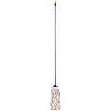 Швабра OfficeClean Professional, ручка 120см, насадка МОП хлопок, ворс 26см, 165г