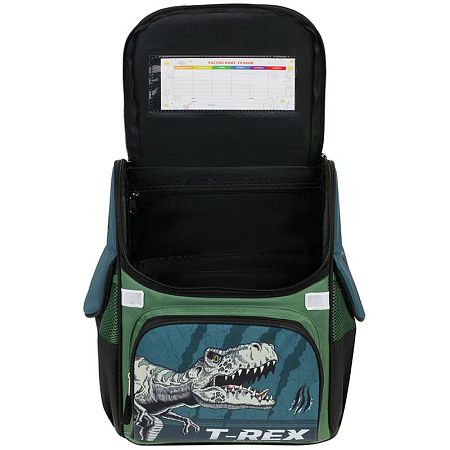 Ранец ArtSpace Junior "T-Rex" 37*28*21см, 1 отделение, 3 кармана, анатомическая спинка 