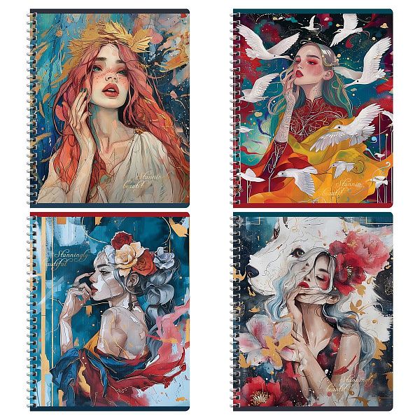 Тетрадь 48л., А5, клетка на гребне Greenwich Line "Impressive", "софт-тач" ламинация, тиснение фольгой, 70г/м2